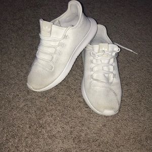 Adidas white sneakers